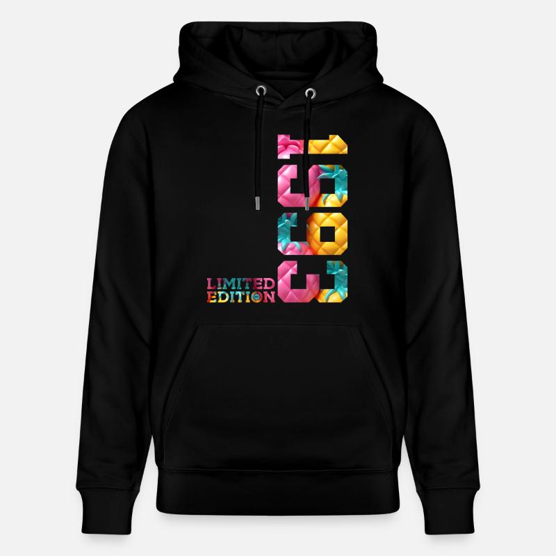 33E ANNIVERSAIRE ÉDITION LIMITÉE 1993 - Sweat à capuche bio CRUISER Stanley/Stella Unisexe - noir