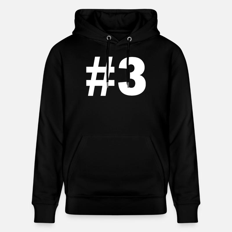 #3 - Sweat à capuche bio CRUISER Stanley/Stella Unisexe - noir