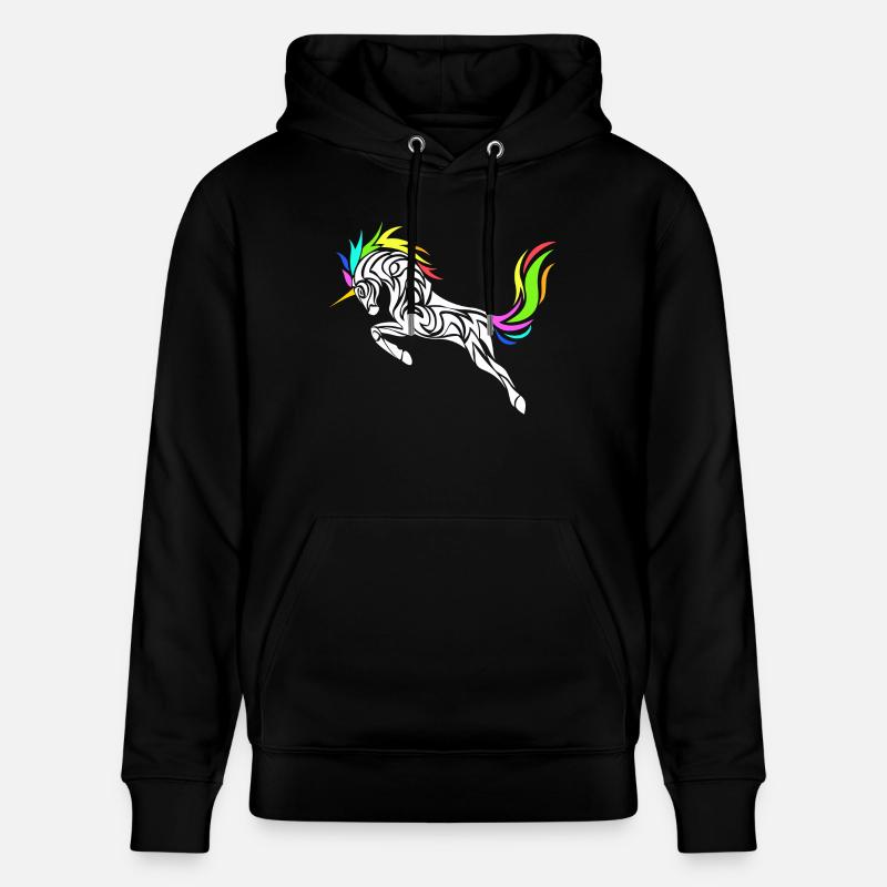 EINHORN STIL - Stanley/Stella Unisex Bio-Hoodie CRUISER - Schwarz