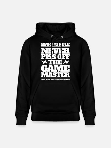 Never piss off the GM - Stanley/Stella CRUISER Unisex Organic Hoodie - black