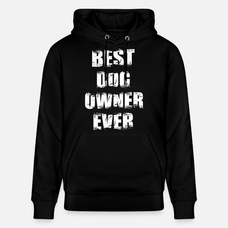Meilleur propriétaire de chien - Sweat à capuche bio CRUISER Stanley/Stella Unisexe - noir