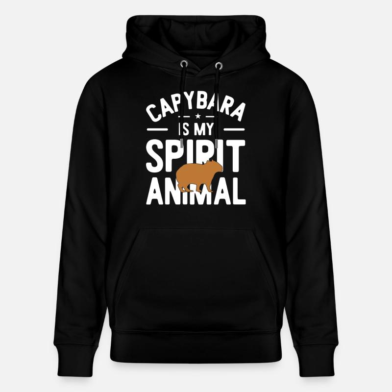 Capybara - Stanley/Stella Unisex Bio-Hoodie CRUISER  - Schwarz