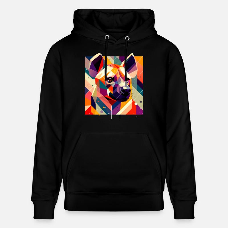 Hyène - Sweat à capuche bio CRUISER Stanley/Stella Unisexe - noir
