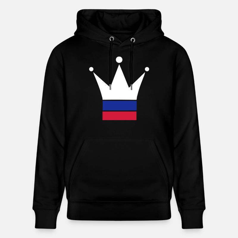 Russie - Sweat à capuche bio CRUISER Stanley/Stella Unisexe - noir