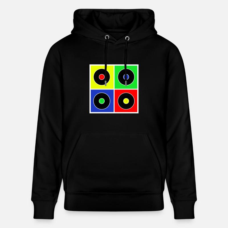 vinyle - Sweat à capuche bio CRUISER Stanley/Stella Unisexe - noir