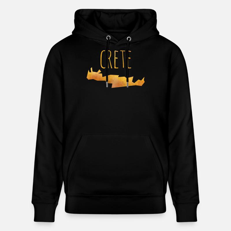crete - Sweat à capuche bio CRUISER Stanley/Stella Unisexe - noir
