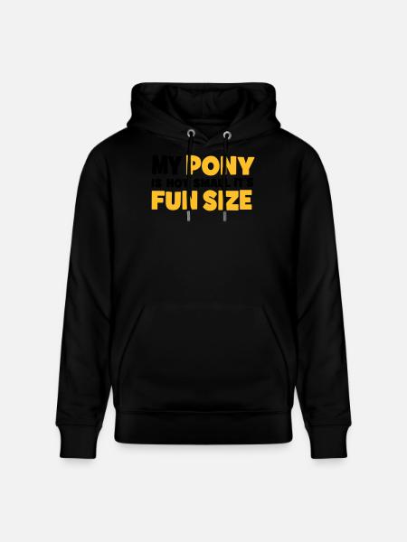 Pony - Stanley/Stella Unisex Bio-Hoodie CRUISER - Schwarz