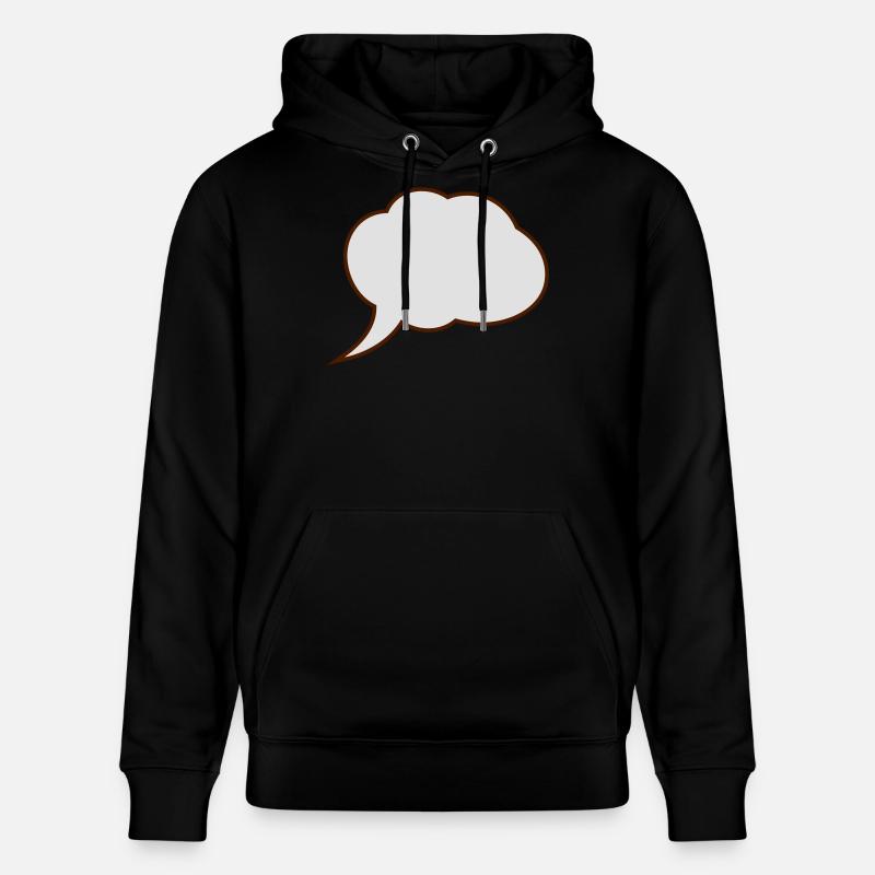 2541614 15461264 bulle - Sweat à capuche bio CRUISER Stanley/Stella Unisexe - noir