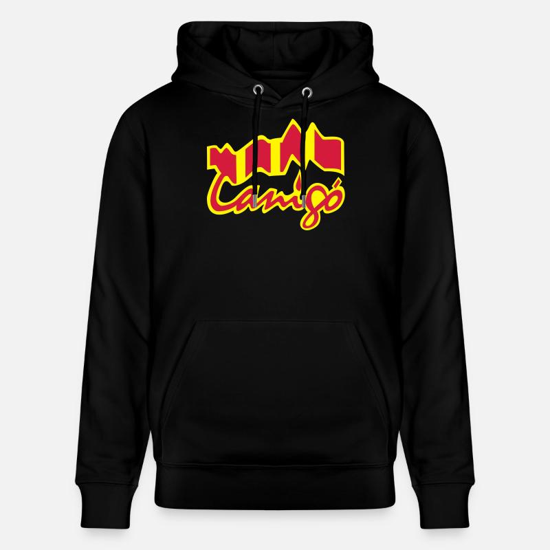 canigo canigou - Stanley/Stella Unisex Bio-Hoodie CRUISER  - Schwarz