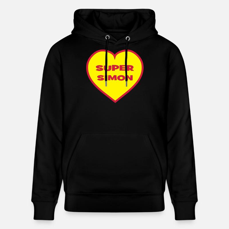 Super Simon - Sweat à capuche bio CRUISER Stanley/Stella Unisexe - noir