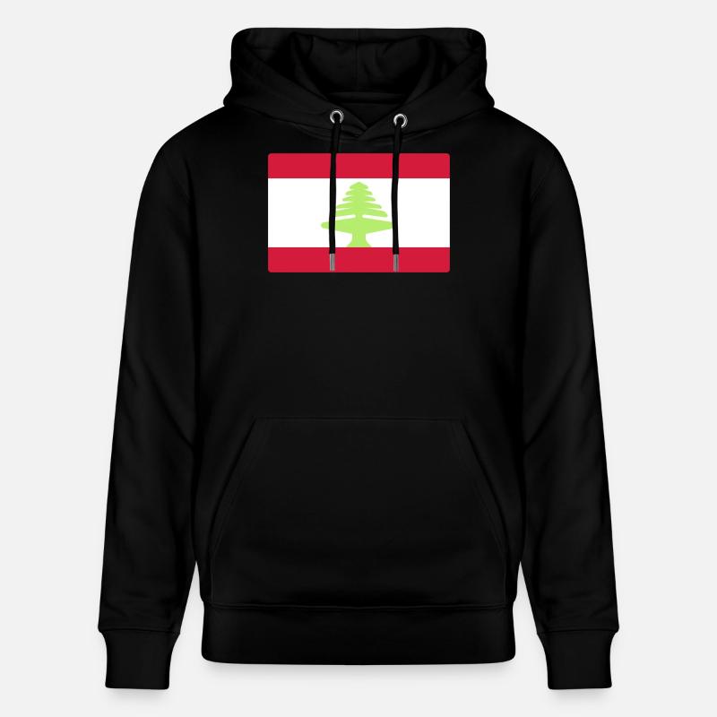 Drapeau t-shirt drapeau drapeau - Sweat à capuche bio CRUISER Stanley/Stella Unisexe - noir