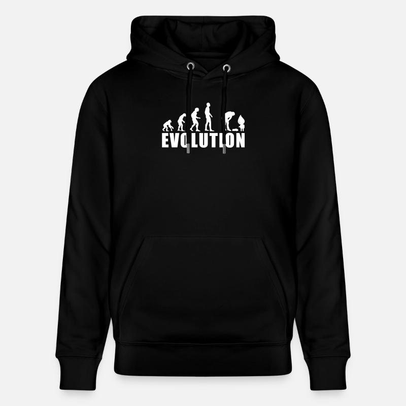 Cadeau EVOLUTION PUKE - Sweat à capuche bio CRUISER Stanley/Stella Unisexe - noir