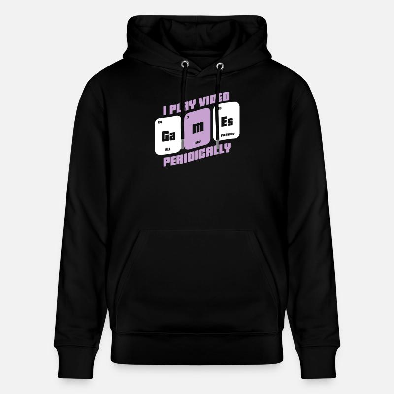 Gamer - Zocker - Geek - Sweat à capuche bio CRUISER Stanley/Stella Unisexe - noir