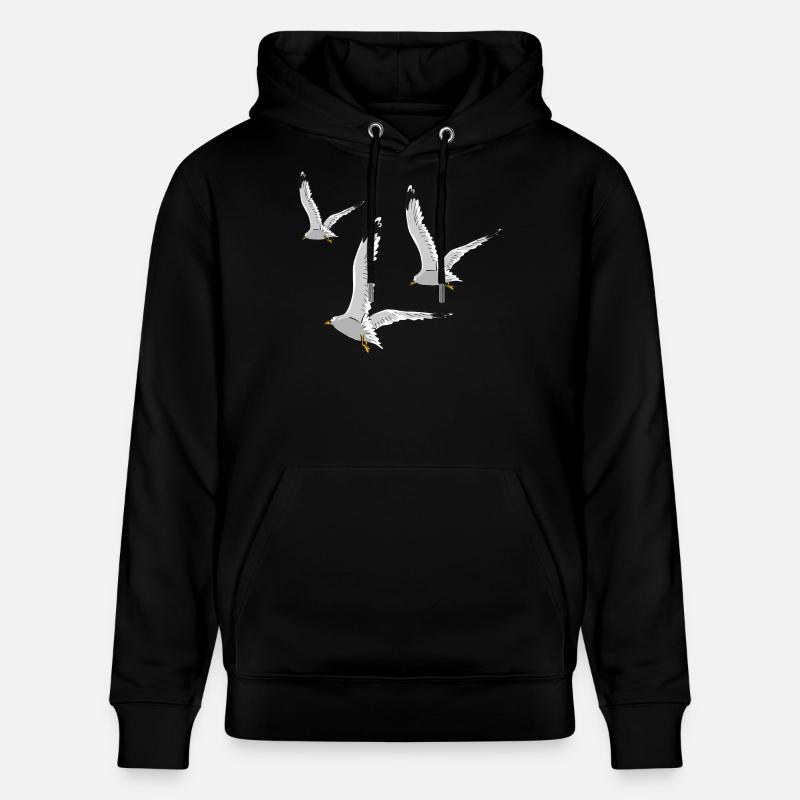 moewen - Sweat à capuche bio CRUISER Stanley/Stella Unisexe - noir