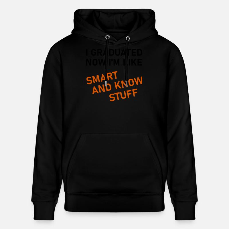 I Graduated - Sweat à capuche bio CRUISER Stanley/Stella Unisexe - noir