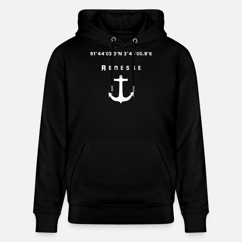 Coordonne Renesse - Sweat à capuche bio CRUISER Stanley/Stella Unisexe - noir