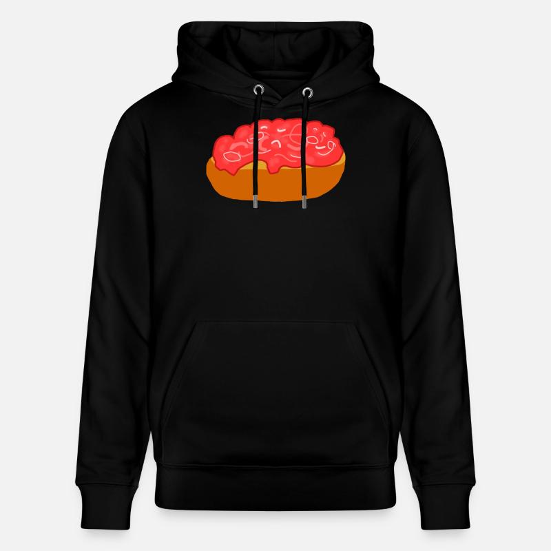 Mettbrötchen aux oignons - Sweat à capuche bio CRUISER Stanley/Stella Unisexe - noir