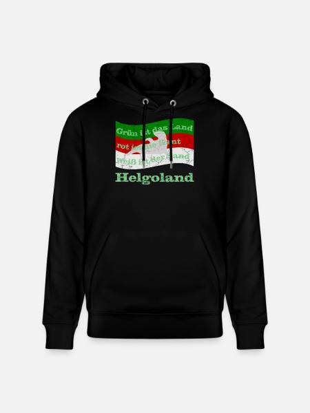 helgoland insel - Stanley/Stella Unisex Bio-Hoodie CRUISER - Schwarz