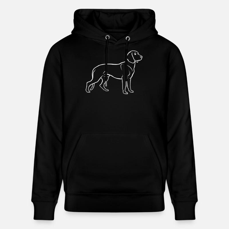 Chien de soudage hanovrien - Sweat à capuche bio CRUISER Stanley/Stella Unisexe - noir