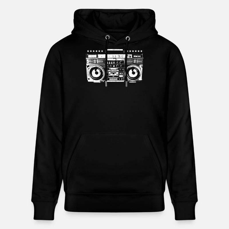 Ghettoblaster - ghetto blaster - Sweat à capuche bio CRUISER Stanley/Stella Unisexe - noir