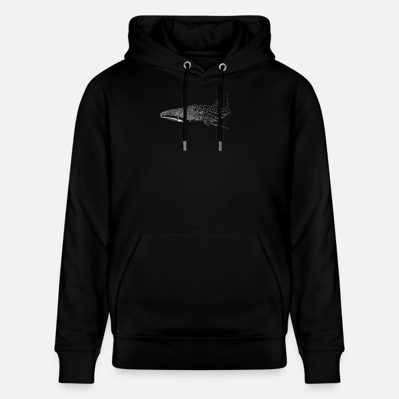 Requin-baleine - Sweat à capuche bio CRUISER Stanley/Stella Unisexe - noir