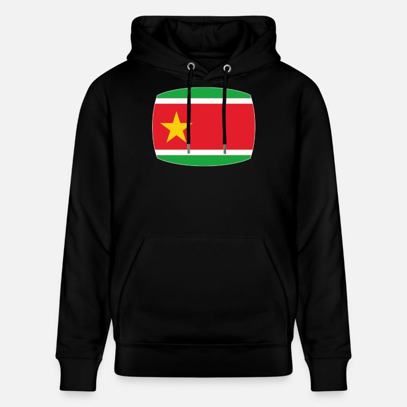 Drapeau de la Guadeloupe - Sweat à capuche bio CRUISER Stanley/Stella Unisexe - noir
