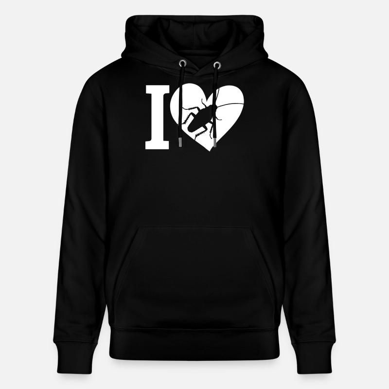 insecte cafard - Sweat à capuche bio CRUISER Stanley/Stella Unisexe - noir