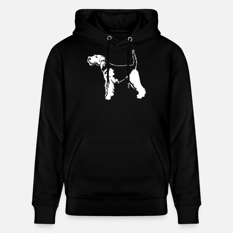 Welsh Terrier « Black Edition » - Sweat à capuche bio CRUISER Stanley/Stella Unisexe - noir