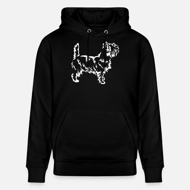 Cairn Terrier « Black Edition » - Sweat à capuche bio CRUISER Stanley/Stella Unisexe - noir