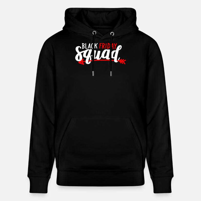 Black Friday Squad Tee - Stanley/Stella CRUISER Unisex Organic Hoodie - black