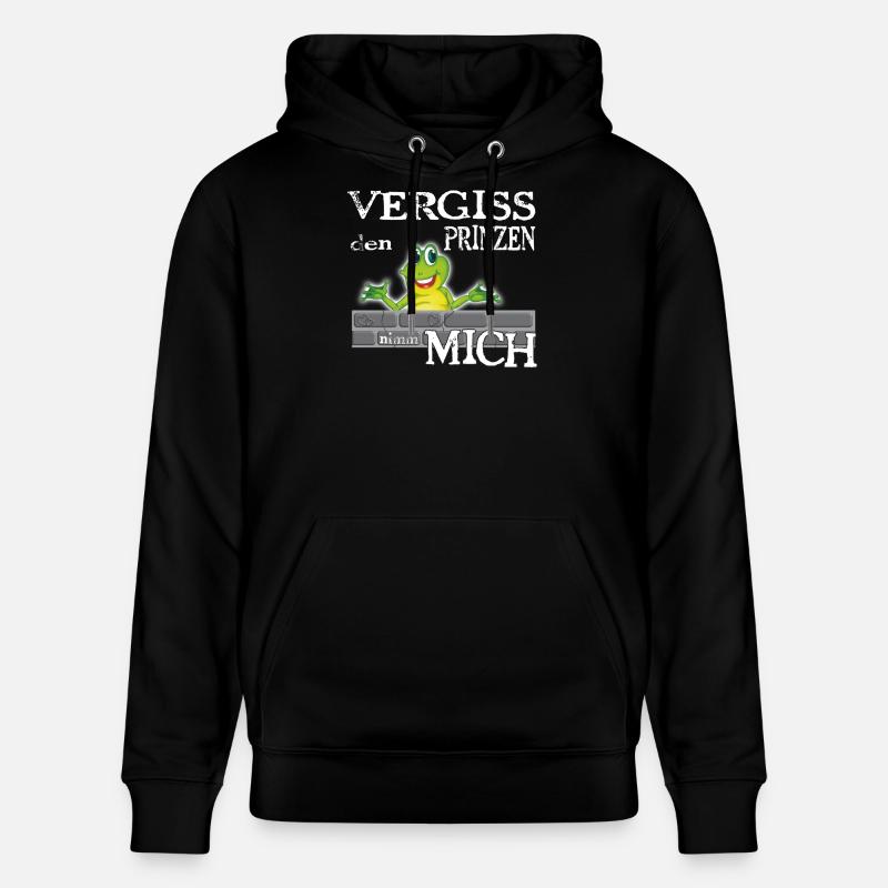Frosch König textile Geschenkidee - Stanley/Stella Unisex Bio-Hoodie CRUISER  - Schwarz