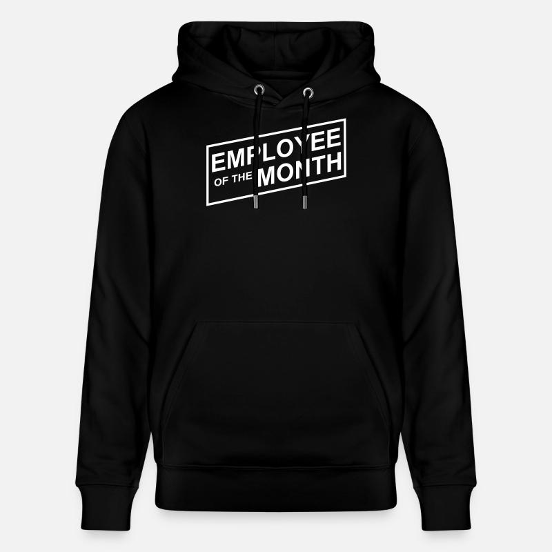Employé du mois - Sweat à capuche bio CRUISER Stanley/Stella Unisexe - noir