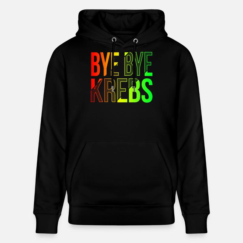 Bye Bye Kreps Rainbow Design - Sweat à capuche bio CRUISER Stanley/Stella Unisexe - noir