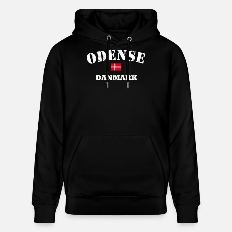 Odense Danemark - Sweat à capuche bio CRUISER Stanley/Stella Unisexe - noir