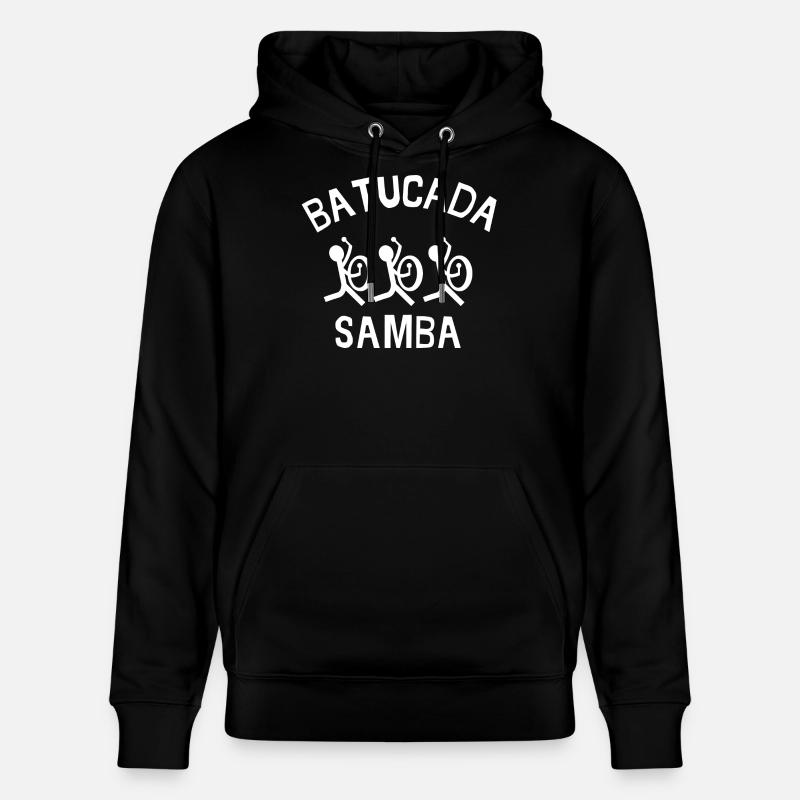 batucada, samba, rio, percussion - Sweat à capuche bio CRUISER Stanley/Stella Unisexe - noir