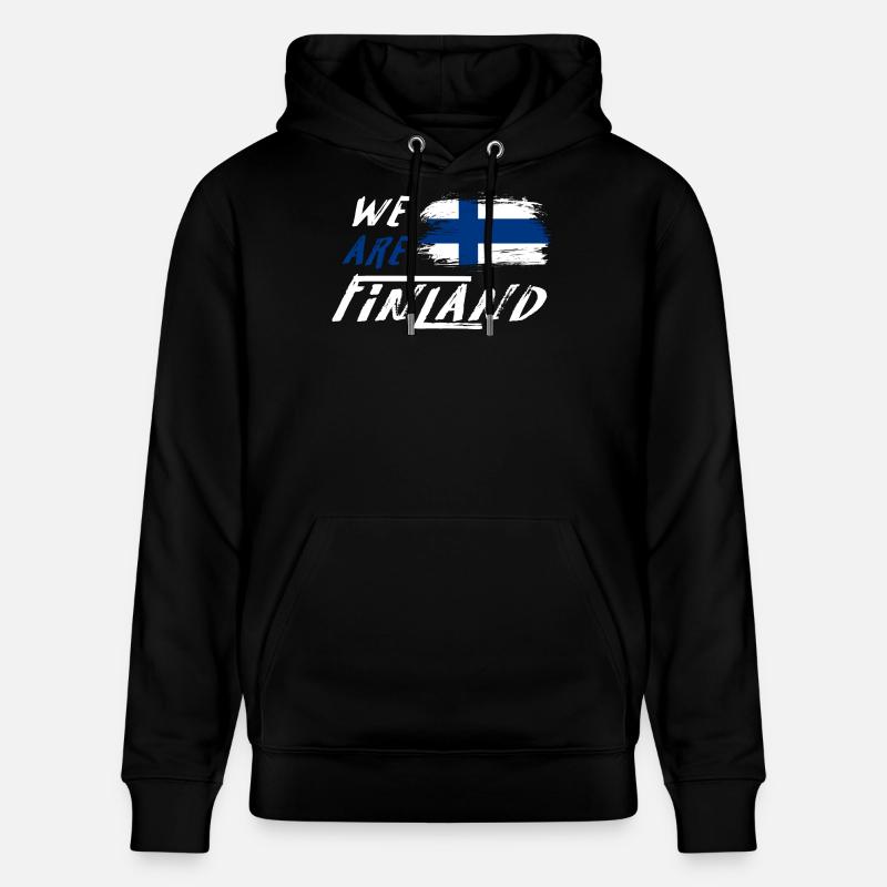 nous sommes la Finlande - Sweat à capuche bio CRUISER Stanley/Stella Unisexe - noir