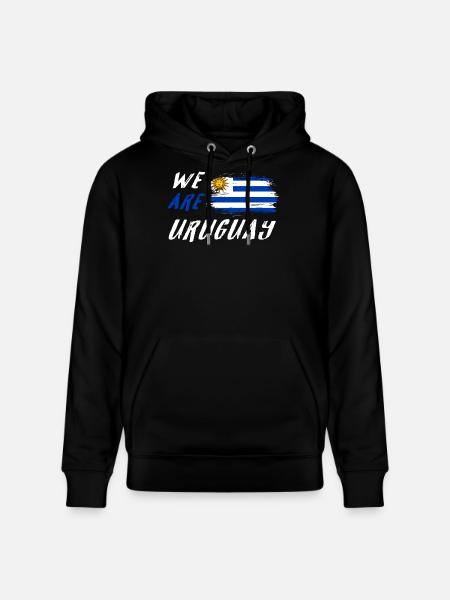 We are Uruguay - Stanley/Stella CRUISER Unisex Organic Hoodie - black