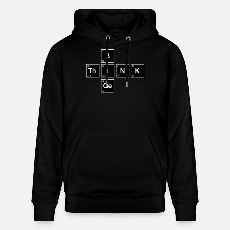 Think Big (Noir) - Sweat à capuche bio CRUISER Stanley/Stella Unisexe - noir