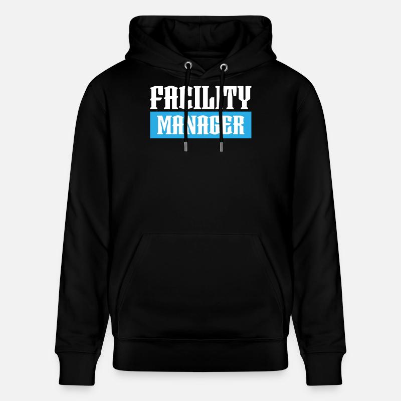facility manager tshirt schwarz - Stanley/Stella Unisex Bio-Hoodie CRUISER - Schwarz