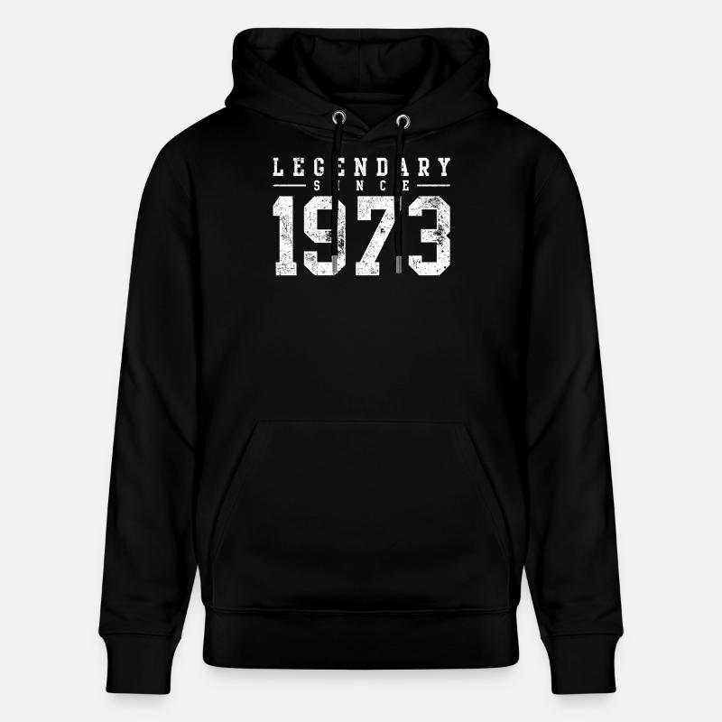 Légendaire depuis 1973 - Sweat à capuche bio CRUISER Stanley/Stella Unisexe - noir