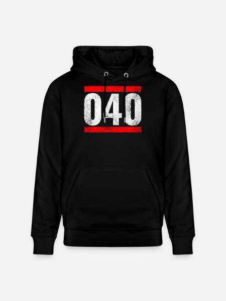 040 - Sweat à capuche bio CRUISER Stanley/Stella Unisexe - noir