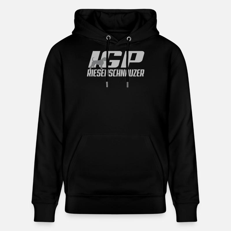 Schnauzer géant IGP - Sweat à capuche bio CRUISER Stanley/Stella Unisexe - noir