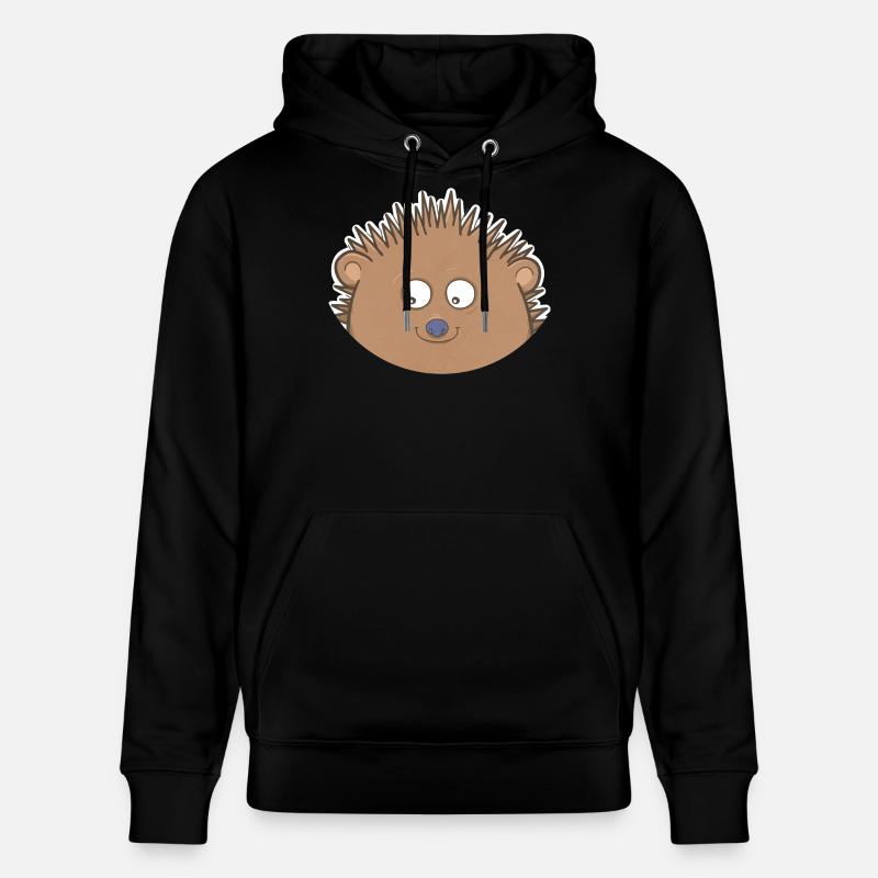 Igel - Stanley/Stella Unisex Bio-Hoodie CRUISER  - Schwarz
