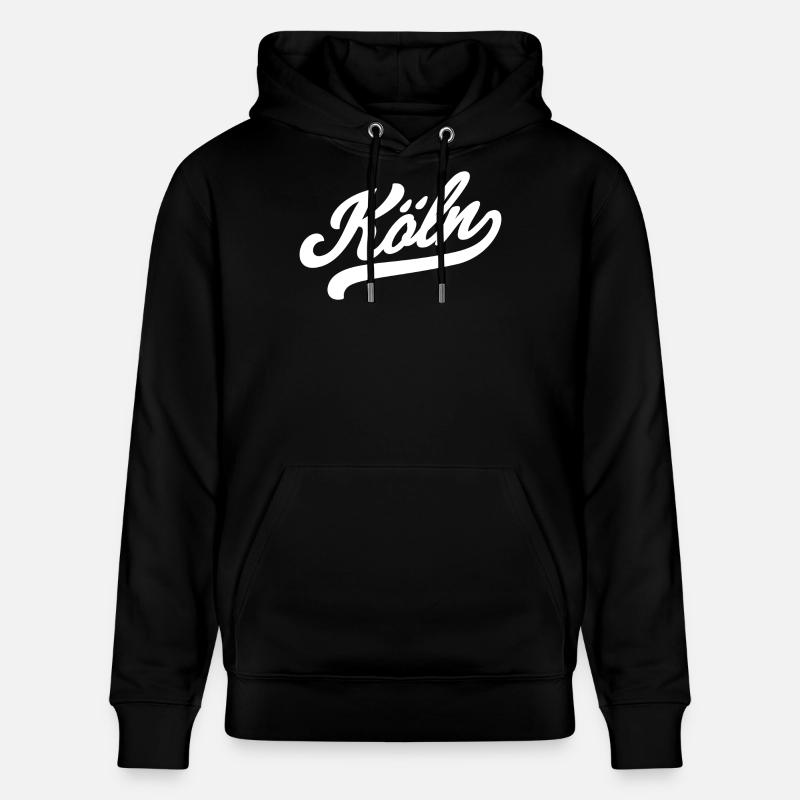 Cologne Rétro - Sweat à capuche bio CRUISER Stanley/Stella Unisexe - noir