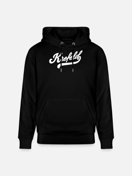 Krefeld Retro - Stanley/Stella CRUISER Unisex Organic Hoodie - black