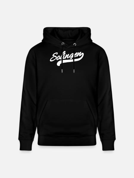 Solingen Retro - Stanley/Stella CRUISER Unisex Organic Hoodie - black