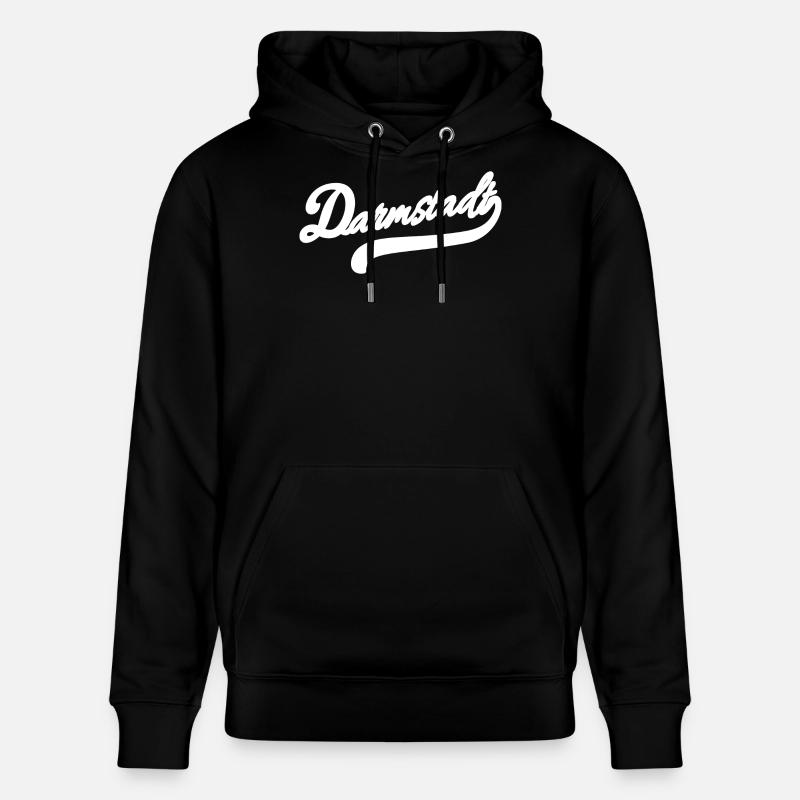 Darmstadt Rétro - Sweat à capuche bio CRUISER Stanley/Stella Unisexe - noir
