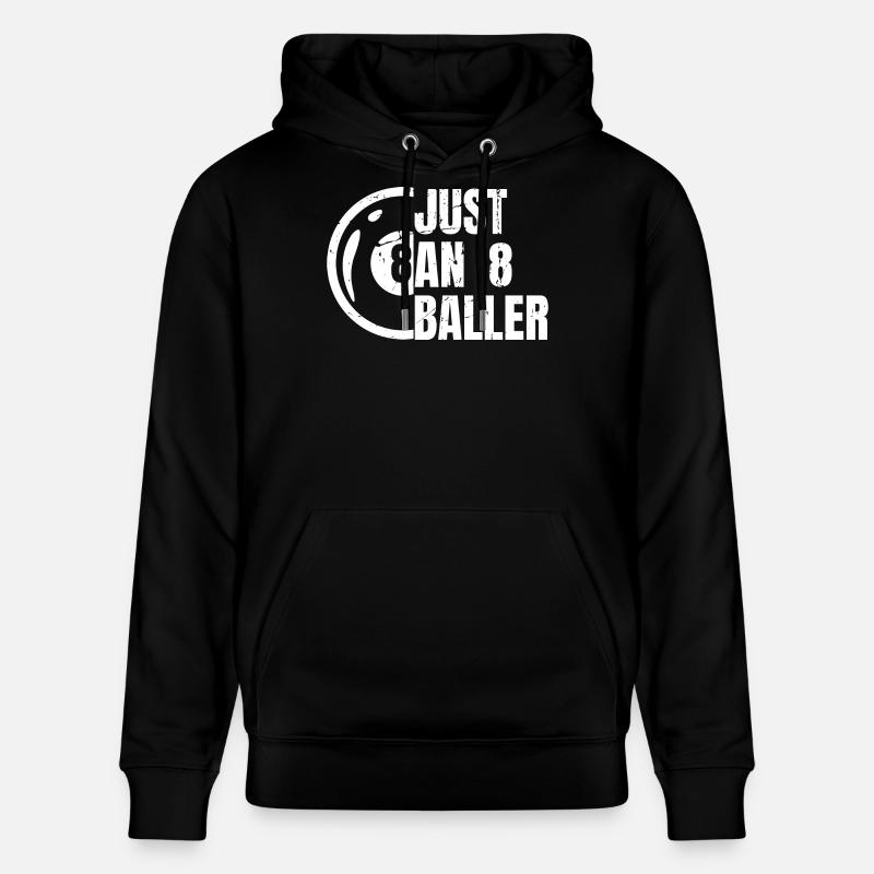 8 joueurs de billard - Sweat à capuche bio CRUISER Stanley/Stella Unisexe - noir