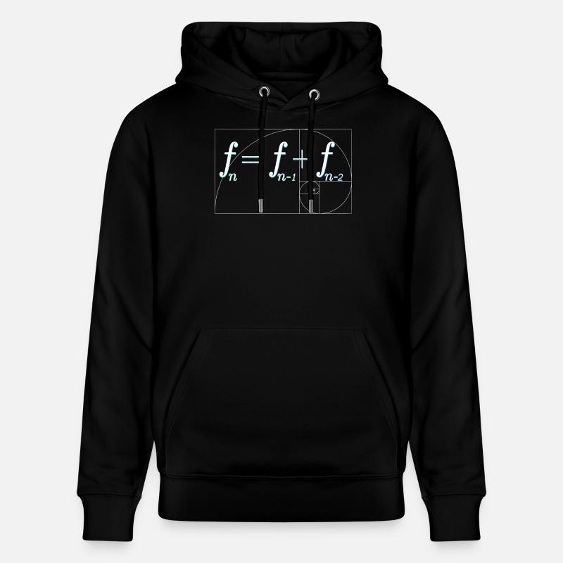 Séquence de Fibonacci - Sweat à capuche bio CRUISER Stanley/Stella Unisexe - noir