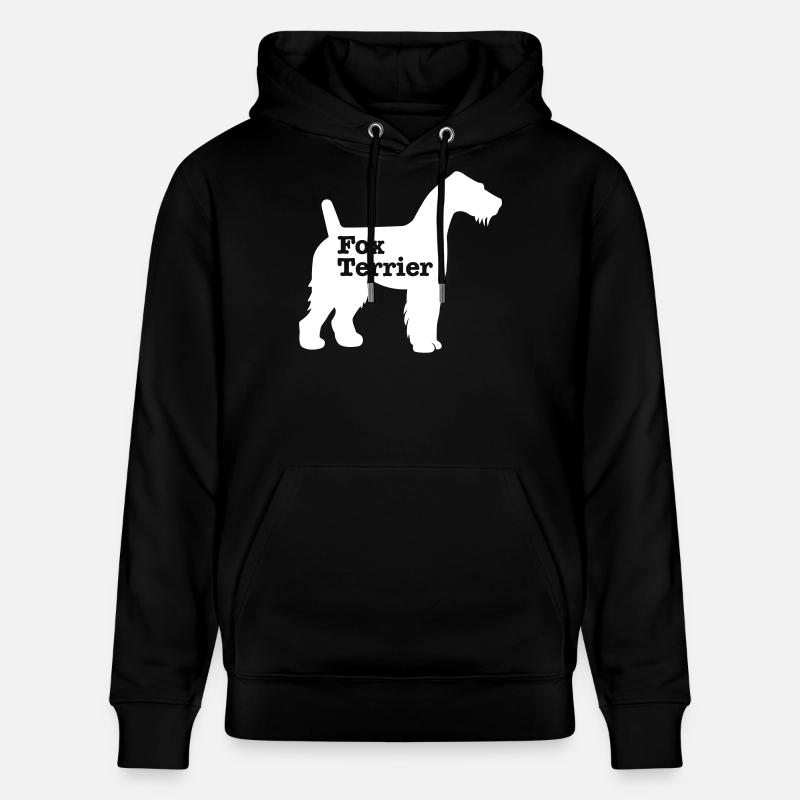 Foxterrier - Stanley/Stella Unisex Bio-Hoodie CRUISER  - Schwarz